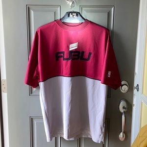 NBA FUBU ATHLETIC T-shirt Jersey XL